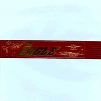 F-15 EAGLE LEATHER BOOKMARK - VARIOUS COLOURS