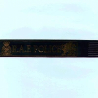 RAF POLICE LEATHER BOOKMARK - VARIOUS COLOURS