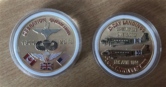 D-DAY LANDINGS 75TH ANNIVERSARY COIN