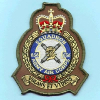 656 AAC CREST EMBROIDERED BADGE