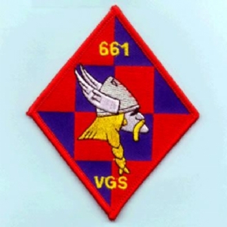 661 VGS EMBROIDERED BADGE