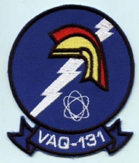 VAQ-131 EMBROIDERED BADGE