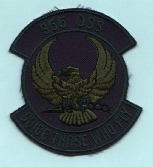 355 OSS EMBROIDERED BADGE