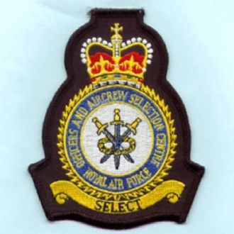 RAF OFFICERS & AIRCREW SC CREST