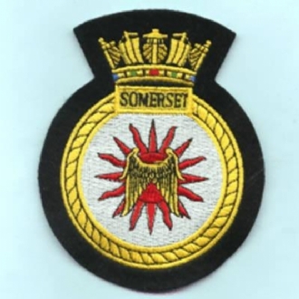 HMS SOMERSET CREST