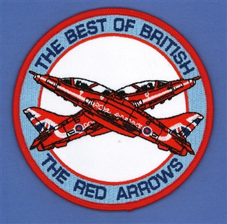 RED ARROWS - BEST OF BRITISH BADGE