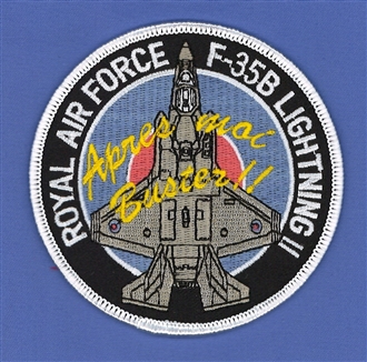 F35 - APRES MOI BUSTER EMB BADGE