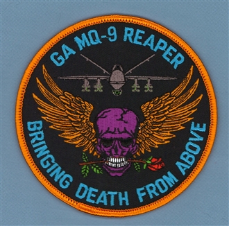 REAPER - DEATH FROM ABOVE BADGE