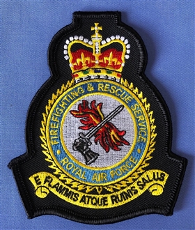RAF FIRE & RESCUE CREST