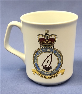 RAF MUHARRAQ CREST COFFEE MUG (901 EAW)