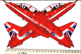 RED ARROWS XOVER XL BADGE