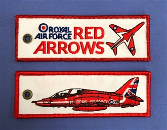 RED ARROWS SIDE EMBROIDERED KEYRING