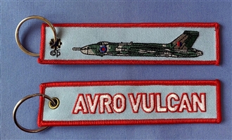 VULCAN EMBROIDERED KEYRING