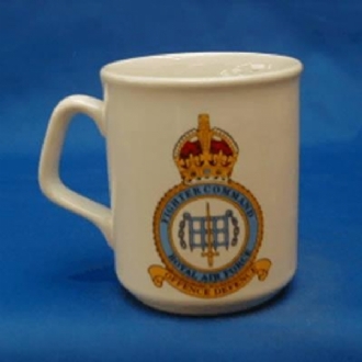FIGHTER COMMAND (KINGS CROWN) WHITE COFFEE MUG