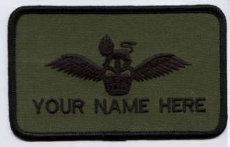 ARMY AIR CORPS / AAC PILOT I LINE NAME BADGE