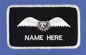 AIR CADETS NAME BADGE 1 LINE