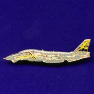 F-14 (SIDE VIEW) PIN BADGE
