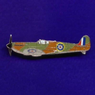 SPITFIRE (SIDE VIEW) PIN BADGE
