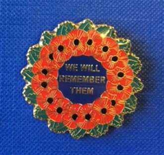 WE WILL REMEMBER THEM PIN
