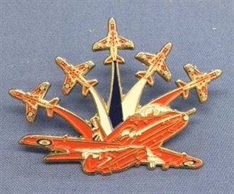 RED ARROWS RED, WHITE & BLUE PIN