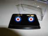 RAF ROUNDEL CUFFLINKS