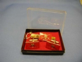 ARMY CUFFLINKS AND TIE BAR