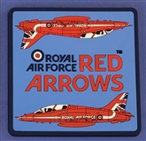 RED ARROWS PVC COASTER