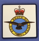 RAF CREST PVC COASTER