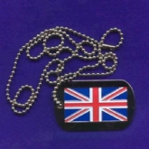 UJ DOG TAG WITH CHAIN