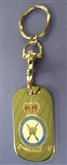 RAF REGIMENT DOG TAG WITH KEYRING
