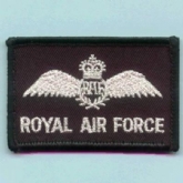 RAF PILOTS WING - CHILDS WITH VELCRO