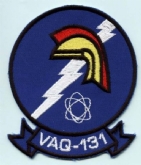 VAQ-131 EMBROIDERED BADGE
