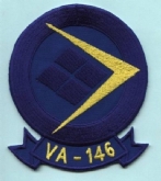 VA-146 EMBROIDERED BADGE