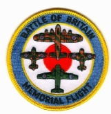 BBMF ROUND SMALL EMB BADGE
