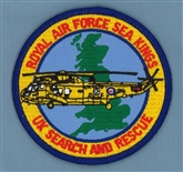 RAF SEA KINGS - UK S&R EMB BADGE