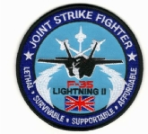 F35 LIGHTNING II BADGE