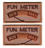 FUN METER BADGES (BOTH BADGES) - DESERT