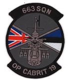 663 SQN OP CABRIT BADGE