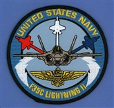 F-35C US NAVY BADGE