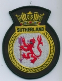 HMS SUTHERLAND CREST
