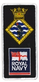 HMS SEAHAWK/ROYAL NAVY FACS BADGE
