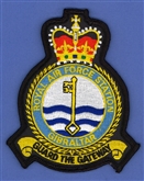 RAF GIBRALTAR CREST BADGE