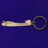 A-6 INTRUDER SIDE VIEW ENAMEL KEYRING