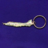SEA HARRIER FRS.1 ENAMEL KEYRING