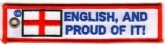 ENGLISH & PROUD KEYRING