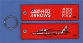RED ARROWS EMBROIDERED KEYRING