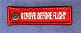 REMOVE BEFORE FLIGHT KEYRING (60mm)