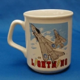 LIGHTNING (BLUE SKY) WHITE COFFEE MUG