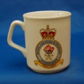 RAF FYLINGDALES WHITE COFFEE MUG