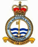 RAF GIBRALTAR WHITE COFFEE MUG